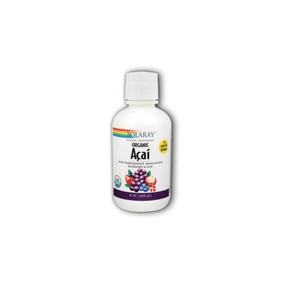 Organic Acai Juice Solaray 16 oz Liquid