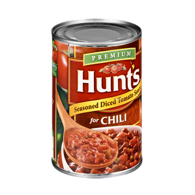 Hunt's Tomato Sauce Premium Seasoned Diced for Chili