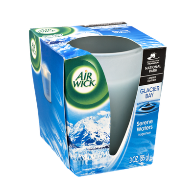 Air Wick Glacier Bay Serene Waters Fragrance Scented Candle