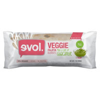 Evol Veggie Fajita and Guacamole Burrito