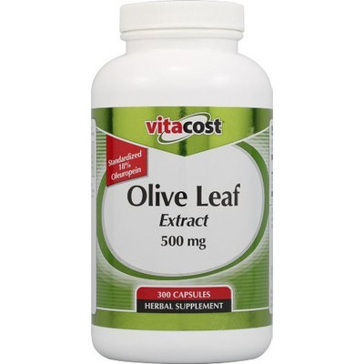 Vitacost Brand Vitacost Olive Leaf Extract - Standardized -- 500 mg - 300 Capsules