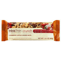 thinkThin Cranberry Apple & Mixed Nuts Crunch Bars
