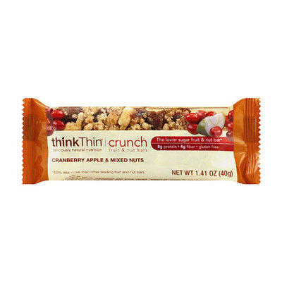 thinkThin Cranberry Apple & Mixed Nuts Crunch Bars