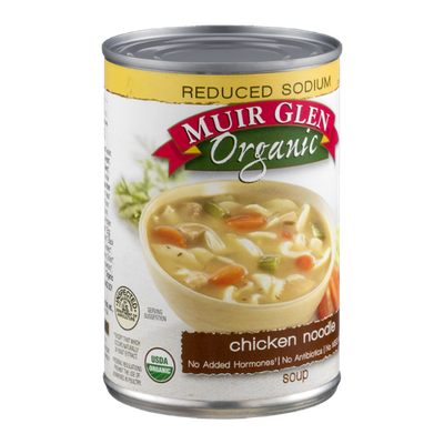 Muir Glen Organic Reduced Sodium Soup Chicken Noodle