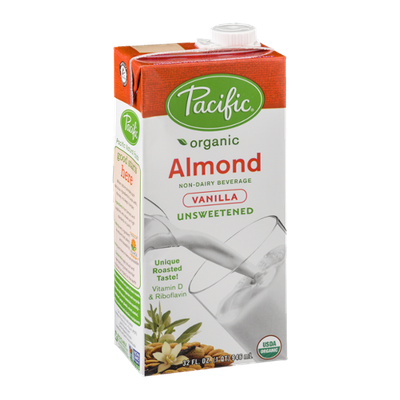 Pacific Organic Unsweetened Almond - Vanilla