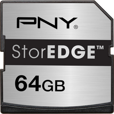 PNY StorEDGE 64 GB Secure Digital Extended Capacity (SDXC)