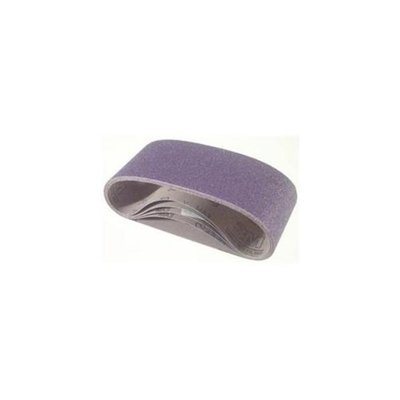 3M 3m 4inch X 24inch P120Y Grade Purple Regalite Resin Bond Cloth Belts 81433 - Pack of 5