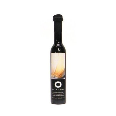 Gourmet Goods To You O Roasted Garlic & Mission Olives Extra Virgin Olive Oil, 8.5 oz