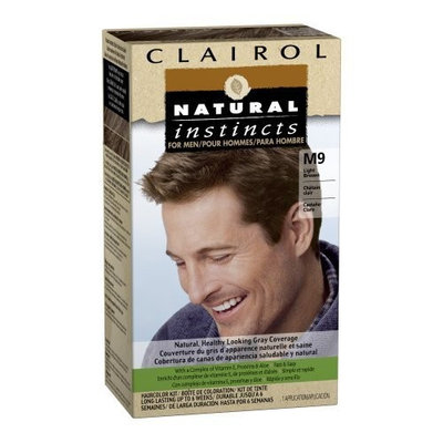 Clairol Natural Instincts for Men, M7 Lightest Brown (Pack of 3)
