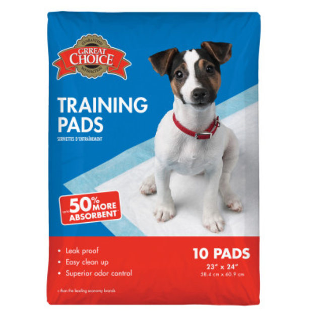 grreat choice dog pads