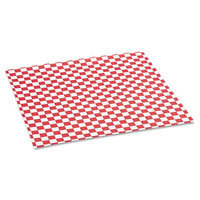Packaging Dynamics Grease-Resistant Red Check Sheets