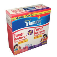 Children's Triaminic Fever reducer Acetaminophen Combination Pack 4 Ounce Bottle (Pack of 3)