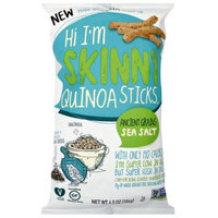 Cornfields Hi I'm Skinny Quinoa Sticks Ancient Grains Sea Salt Snack, 6.5 oz, (Pack of 10)