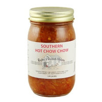 Byler's Relish House Homemade Amish Country Southern Hot Chow Chow 16 oz.
