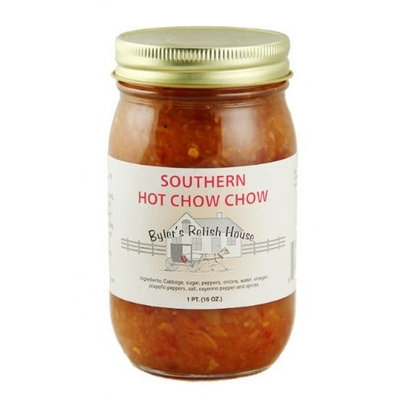 Byler's Relish House Homemade Amish Country Southern Hot Chow Chow 16 oz.