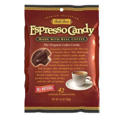 Fusion Gourmet Bali's Best Espresso Coffee Candy - 42 pieces - 5.3 Oz