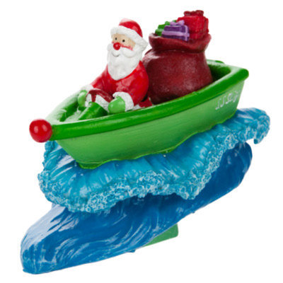 Top FinA PetHoliday Santa SS Sleigh Aquarium Ornament
