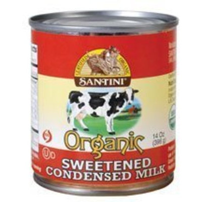 Santini Foods Inc Organic Sweetened Condensed Milk, 14 Ounce -- 24 per case.