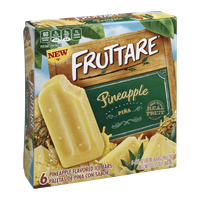 Fruttare Ice Bars Pienapple - 6 CT