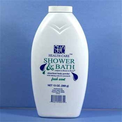 Health Care Fresh Scent Shower Powder Case Pack 12