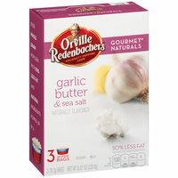 Orville Redenbacher's Gourmet Naturals Garlic Butter & Sea Salt Microwave Popcorn