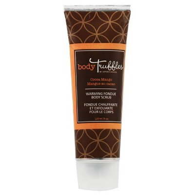 Upper Canada Soap Candle Upper Canada Soap & Candle Body Truffles Warming Fondue Scrub, Cocoa Mango, 4-Ounce Tubes (Pack of 2)