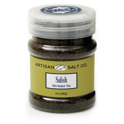 Artisan Salt Co. Salish Alderwood Smoked Sea Salt-fine, 9 Ounce Jars (Pack of 3)
