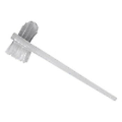 DDI Denture Brush, 2-Sd, Clear Polypropylene Bristle (Pack Of 1440)