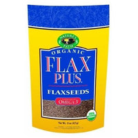 Nature's Path Organic FlaxPlus Flaxseeds, 15-Ounce Bags (Pack of 6)