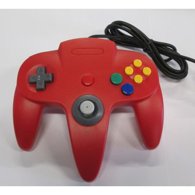 Nintendo N64 Red Replacement Controller by Mars Devices