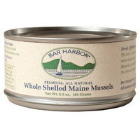 Bar Harbor Whole Shelled Mussels, 6.5 Ounce (Pack of 12)