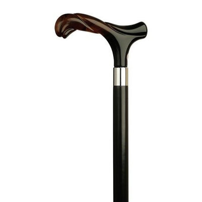 Original Harvy Stylish Rope Carved Derby Maple Cane -Affordable Gift! Item #HAR-9120439