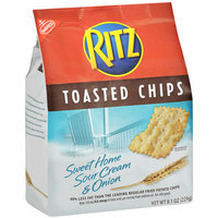 Nabisco RITZ Toasted Chips Sweet Home Sour Cream & Onion