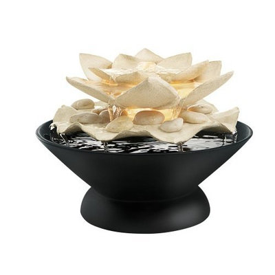 Homedics WFL-MARI Envirascape Mariposa Illuminated Relaxation Fountain with Natural Stones