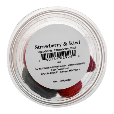 East Coast Fresh Strawberries & Kiwi