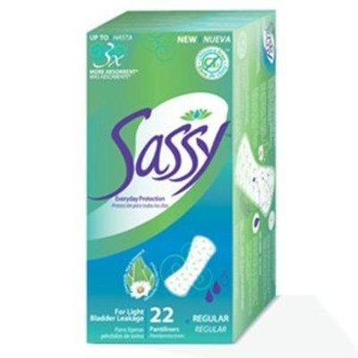 Sassy Light Bladder Leakage Regular Liners (6-pack)