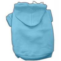 Mirage Pet Products 12-Inch Blank Hoodies, Medium, Baby Blue