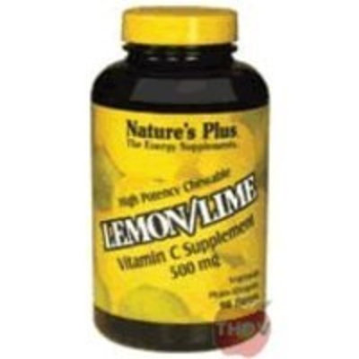 Nature's Plus - Vitamin C Lemon/Lime 500 Mg Chewable 90