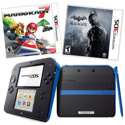 Nintendo 2DS Mario Kart 7 Bundle with Batman Origins