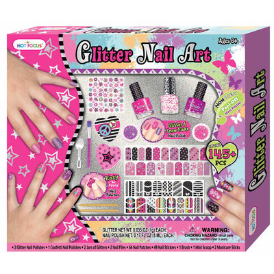 Hot Focus Glitter Nail Art Set - SIERRA ACCESSORIES
