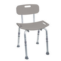 Drive Medical Bath Bench w/Back-Tool Free