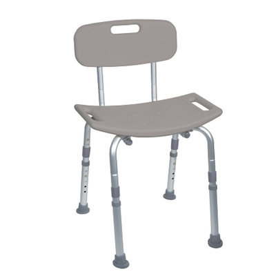 Drive Medical Bath Bench w/Back-Tool Free