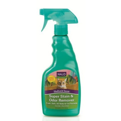 Halo HolistiClean Stain and Odor Remover for Cats, 32oz
