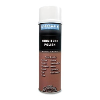 Boardwalk Furniture Polish, Lemon, 20 oz. Aerosol Can