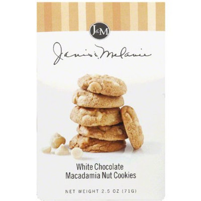 Jm Foods J White Chocolate Macadamia Nut Cookies, 2.5 oz, (Pack of 12)