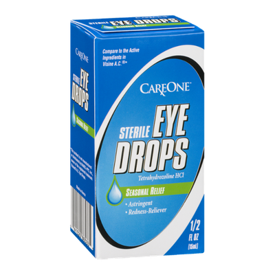 CareOne Sterile Eye Drops Seasonal Relief