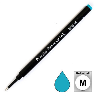 Private Reserve (Schmidt 888) Rollerball Refill, Turquoise