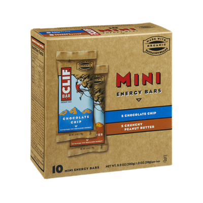 Clif Bar Chocolate Chip & Crunchy Peanut Butter Mini Energy Bars