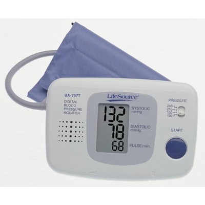 LifeSource UA-767T Talking Auto Inflate Blood Pressure Monitor