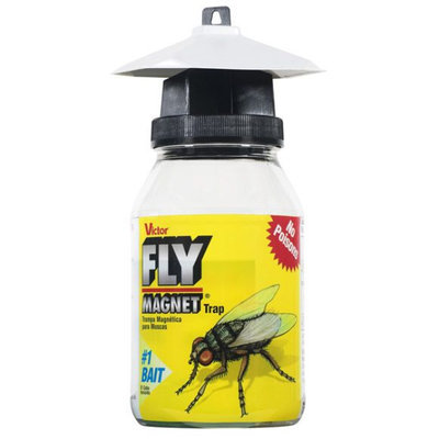 Victor Fly Magnet Trap With Bait 1 Quart M380 by Woodstream